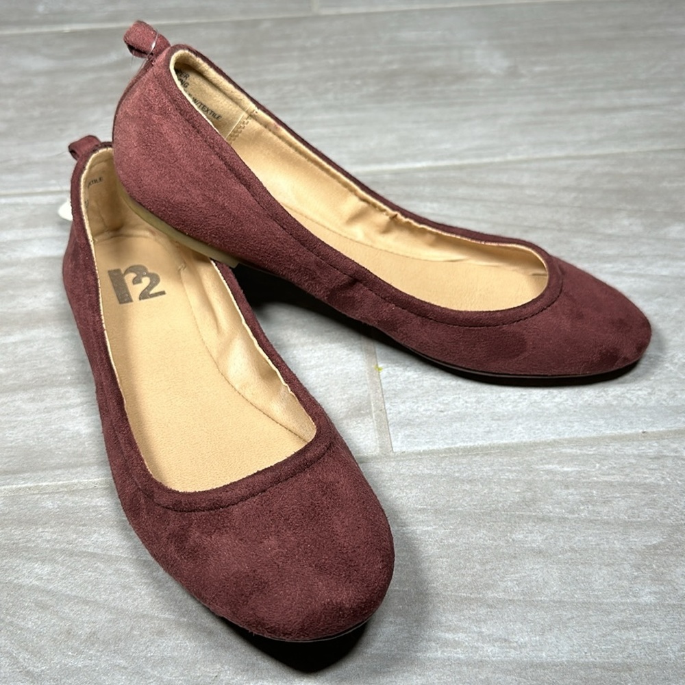R2 Marley Suede Ballet Flats